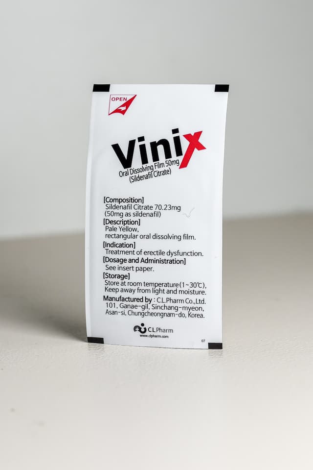 Vinix Oral Strips - Sildenafil Citrate 50mg